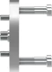 Адаптерная плита для параллельного захвата Festo DHAA-G-R3-25-B8-25