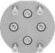 Адаптерная плита для параллельного захвата Festo DHAA-G-R3-25-B8-25