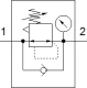 Регулятор давления Festo VRPA-LM-R18-Q6