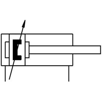 Нержавеющий пневмоцилиндр Camozzi 90M2A050A0120