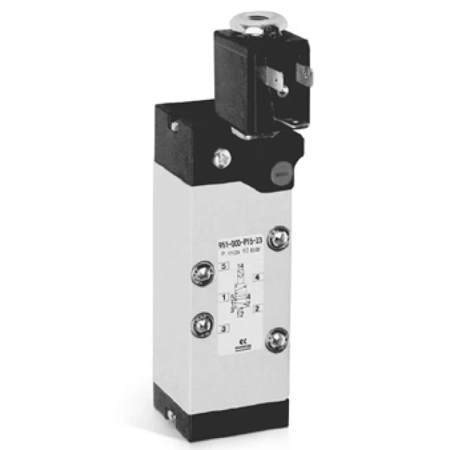 Распределитель электропневматический Camozzi 951-000-P15-23-G73