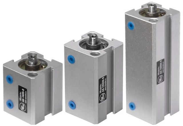 Компактный пневмоцилиндр KIPVALVE AA-20x10-S
