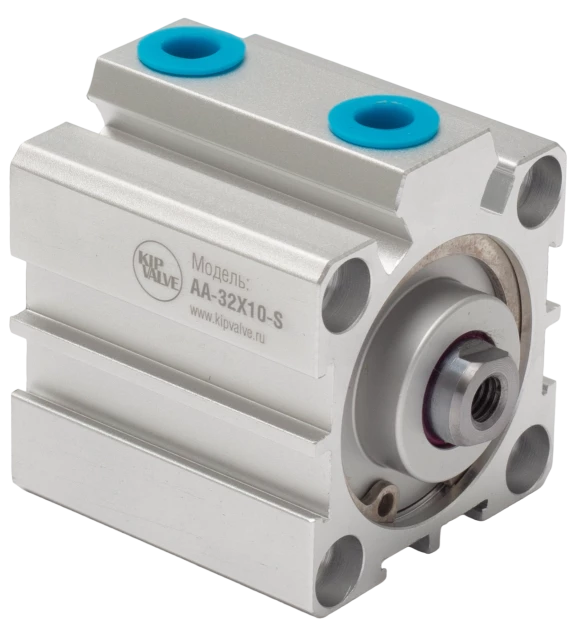 Компактный пневмоцилиндр KIPVALVE AA-32x10-S