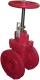 Задвижка клиновая пожарная фланцевая ABRA-A40-Ру16 Ду100--Gi-Открыто (PN16 DN100)
