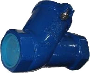 Клапан обратный шаровой чугунный резьбовой ABRA D-022S-NBR Ру16 Ду32 (PN16 DN32 )