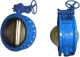 Затвор поворотный дисковый межфланцевый ABRA BUV-FL266 Ру16 Ду400 (PN16 DN400)