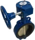 Затвор поворотный дисковый межфланцевый ABRA BUV-VF826 Ру16 Ду150MR (PN16 DN150)