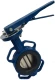 Затвор поворотный дисковый межфланцевый ABRA BUV-VF826 Ру16 Ду125R (PN16 DN125)