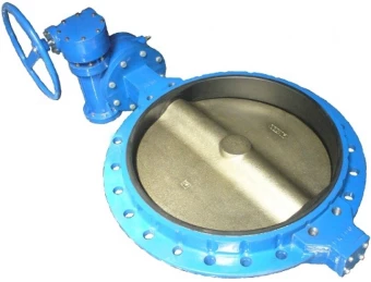 Затвор поворотный дисковый межфланцевый ABRA BUV-VF826 Ру16 Ду1200 (PN16 DN1200)