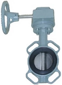 Затвор поворотный дисковый межфланцевый ABRA BUV-VF863D Ру16 Ду80MR (PN16 DN80)