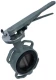 Затвор поворотный дисковый межфланцевый ABRA BUV-VF863D Ру16 Ду125R (PN16 DN125)
