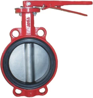 Затвор поворотный дисковый межфланцевый ABRA BUV-VF866D Ру16 Ду200R (PN16 DN200)