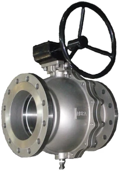 Кран шаровой фланцевый из нержавеющей стали ABRA BV41-Q41F-DIN-2G-300 Ру16 Ду300 (PN16 DN300)