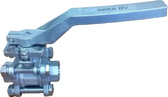 Кран шаровой резьбовой с ISO-фланцем ABRA BV11 Ру40 Ду50 (PN40 DN50)