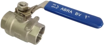 Кран шаровой резьбовой ABRA BV-027A Ру40 Ду8 (PN40 DN8)