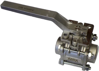 Кран шаровой под приварку с ISO-фланцем ABRA-BV61 Ру40 Ду100 (PN40 DN100)