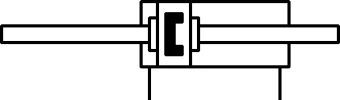 Короткоходовой пневмоцилиндр Aignep BJ 040 0005