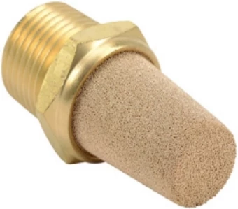 Глушитель бронзовый резьбовой KIPVALVE BPS-M5