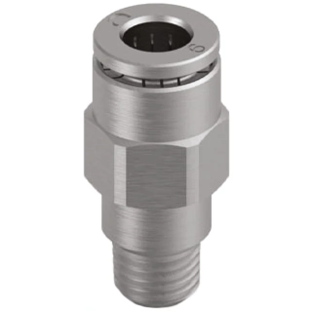 Штуцер цанговый с резьбой Camozzi HP6510 4-1/8-VNR