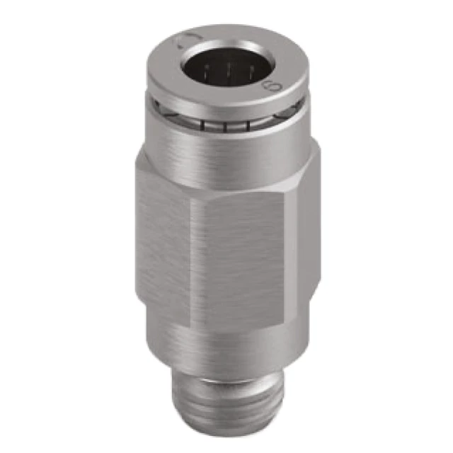 Штуцер цанговый с резьбой Camozzi HP6512 4-1/8-VNR