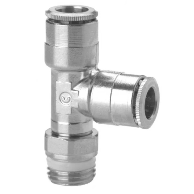 Тройник цанговый с резьбой Camozzi S6440 8-1/8