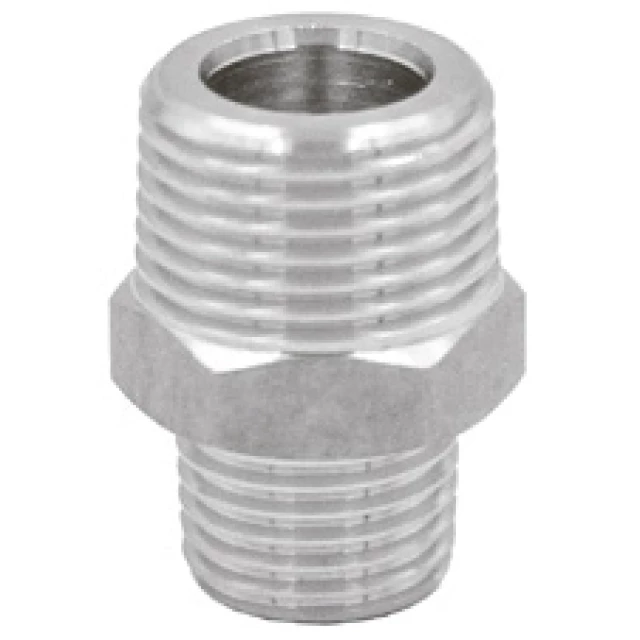 Ниппель двойной Camozzi X2510 3/8-1/2 SS316