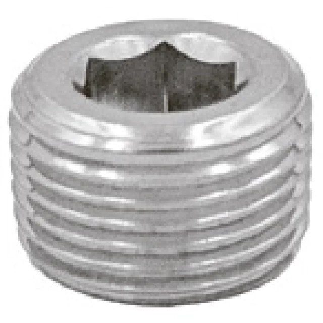 Заглушка с наружной резьбой Camozzi X2615 1/4 SS316