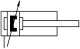 Круглый пневмоцилиндр SMC CD85N25-10SB