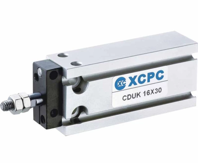 Плоский пневмоцилиндр XCPC CDU-K-6-20-D
