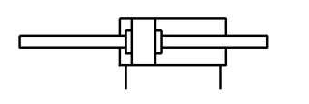 Стандартный цилиндр SMC CP95SB40-160W