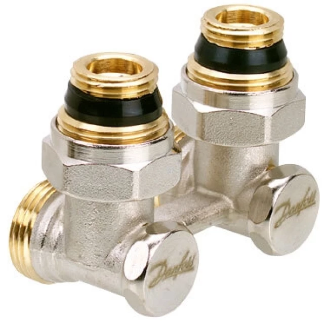 Клапан запорный угловой Danfoss RLV-KB 1/2x3/4 PN16 003L0398