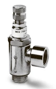 Дроссель с обратным клапаном Camozzi MCU 710-1/2