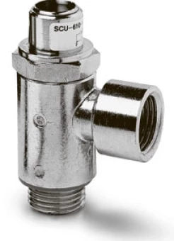 Дроссель с обратным клапаном Camozzi SCU 610-1/2