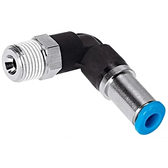 Штуцер цанговый угловой E.MC ESPL06-M5P