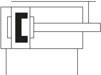 Компактный пневмоцилиндр E.MC EUK-D-25-25-S