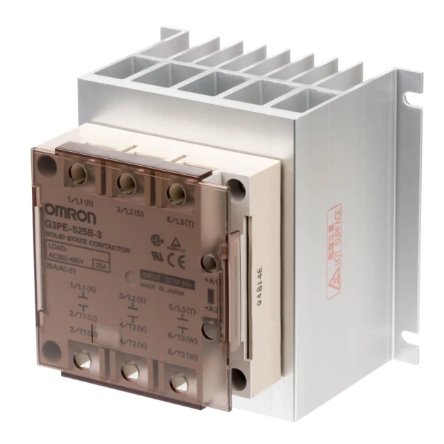 Твердотельное реле Omron G3PE-525B-3 12-24VDC