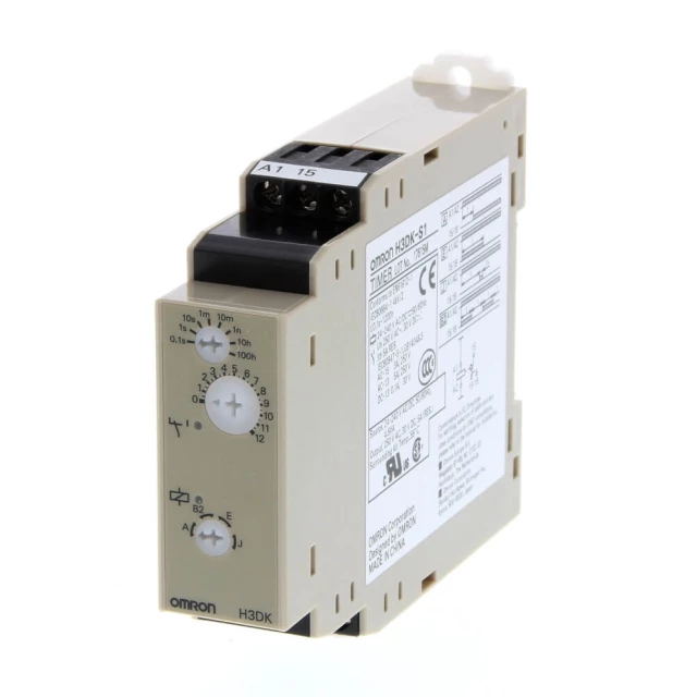 Полупроводниковый таймер Omron H3DK-S1 24-240VAC/DC