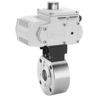 Кран шаровой Camozzi MAGNUM Wafer HQM105F00ABA-220VAC/24VDC