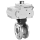 Кран шаровой Camozzi MAGNUM Wafer HQM105F00ABA-220VAC/24VDC