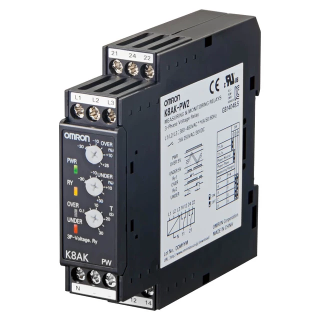 Реле контроляOmron K8AK-PW2