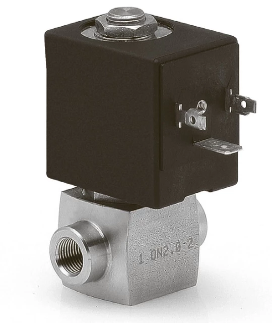 Клапан электромагнитный из нержавеющей стали Camozzi CFB-D24C-WX-B8-B
