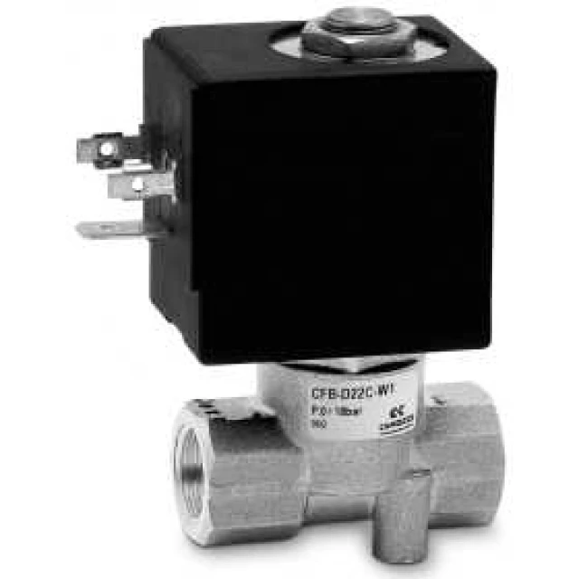 Клапан электромагнитный Camozzi CFB-D12D-W1-B8B