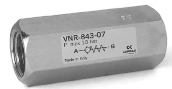 Обратный клапан Camozzi VNR-212-1/2