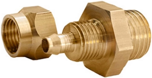 Штуцер с накидной гайкой KIPVALVE KN-G1/4-10