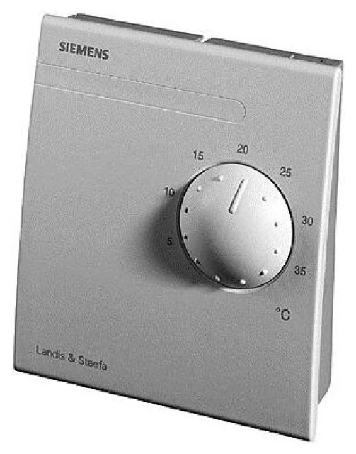 Комнатный модуль с датчиком температуры и задатчиком уставки Siemens BPZ:QAA25