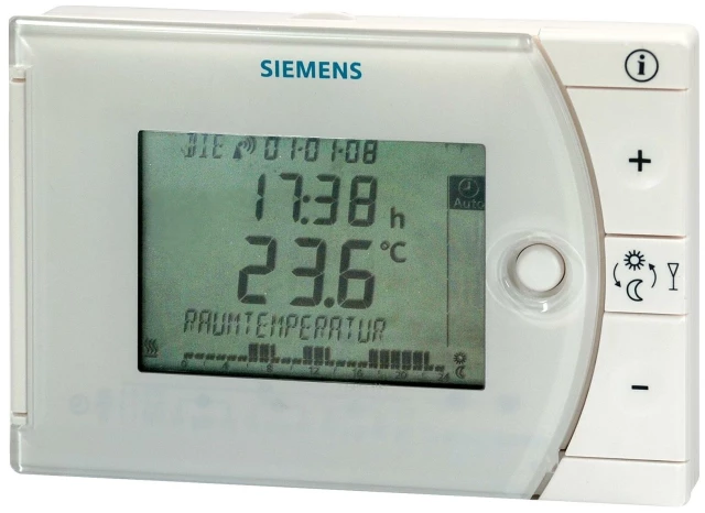 Комнатный температурный контроллер с 7-дневнйм таймером Siemens BPZ:REV24