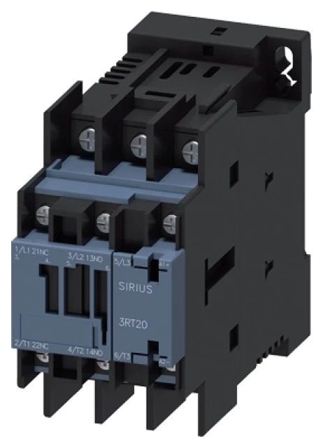 Контактор для применения в ЖД отрасли Siemens 3RT2023-4XJ40-0LA2