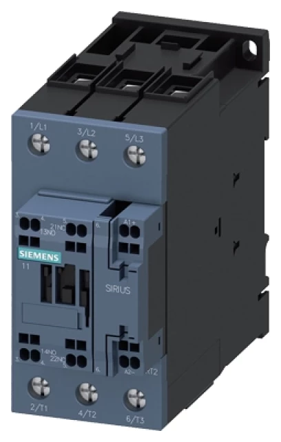 Контактор для применения в ЖД отрасли Siemens 3RT2035-3XB40-0LA2