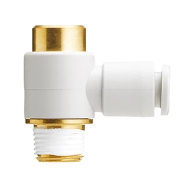Штуцер цанговый угловой SMC KQ2V08-02S