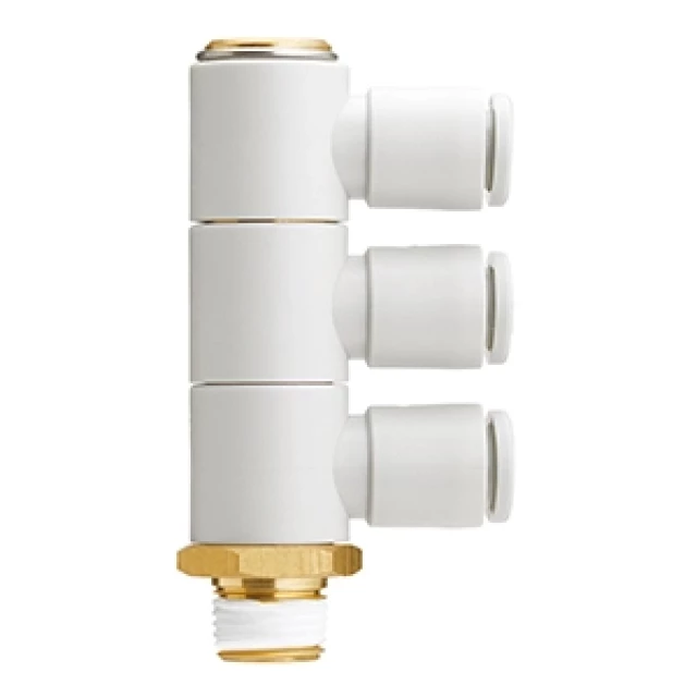 Коллектор цанговый SMC KQ2VT04-01S